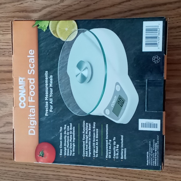 Conair BNWT Digital Food Scale - Picture 2 of 9
